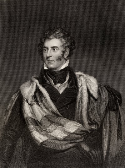 Thomas Philip Weddell Robinson (1781-1859) 3er Barón Grantham de English School
